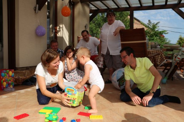 Az első szülinapom a családdal